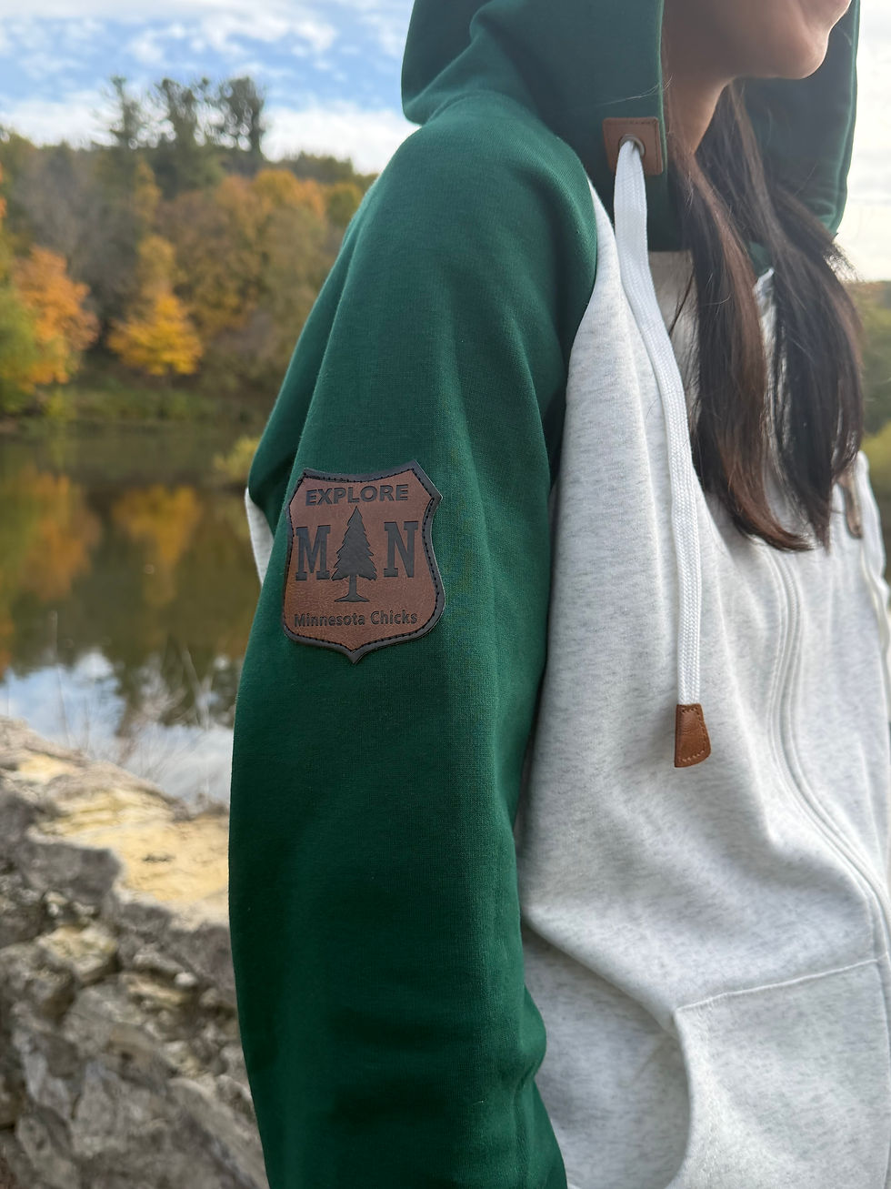 Thumbnail: Two Tone Zip Up Hoodie