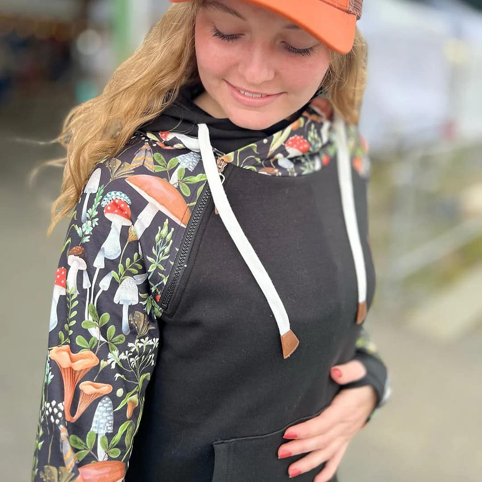 Thumbnail: Mushroom Sleeve Hoodie