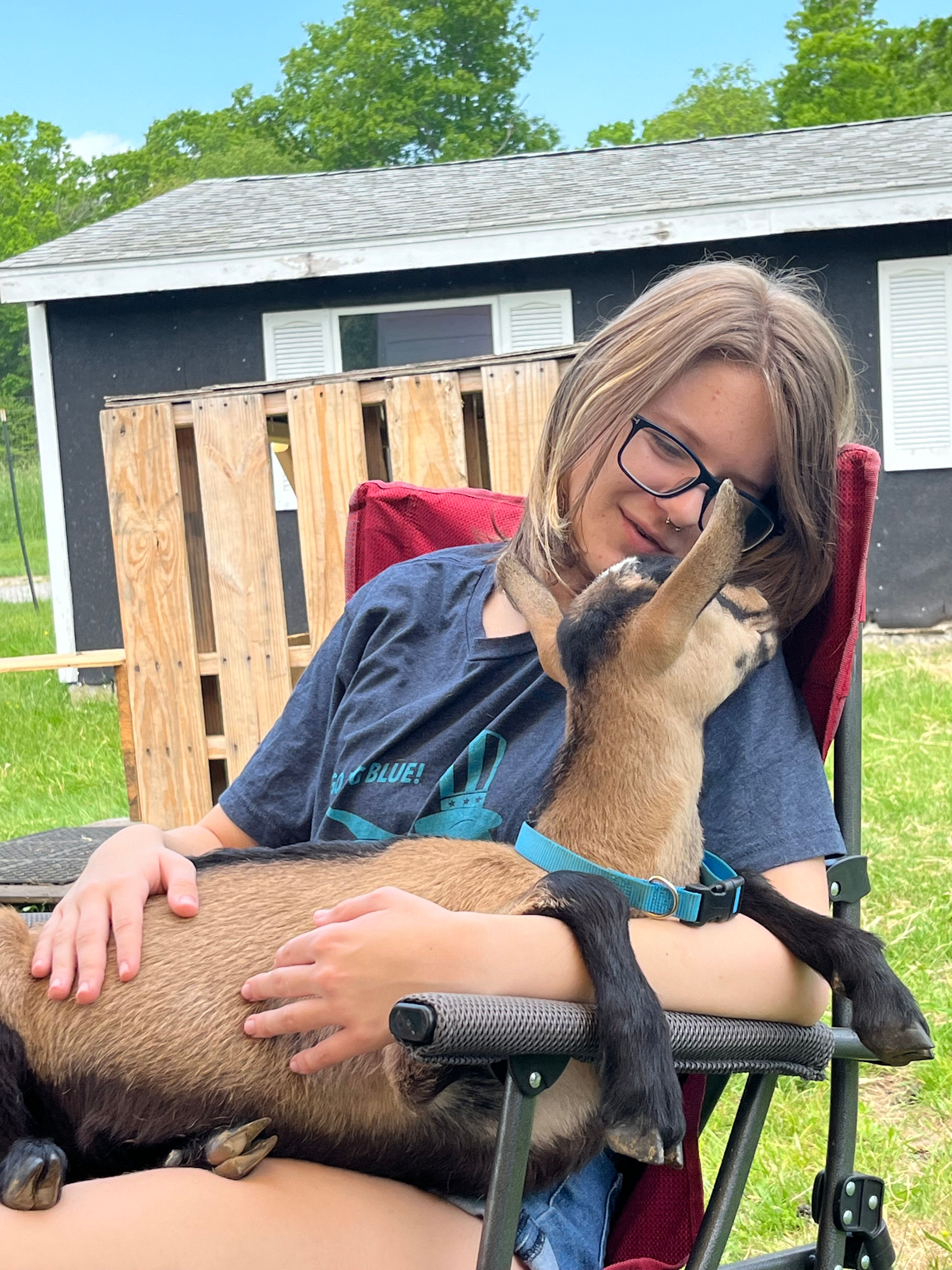 Goat Snuggles SUN 7/14@10AM