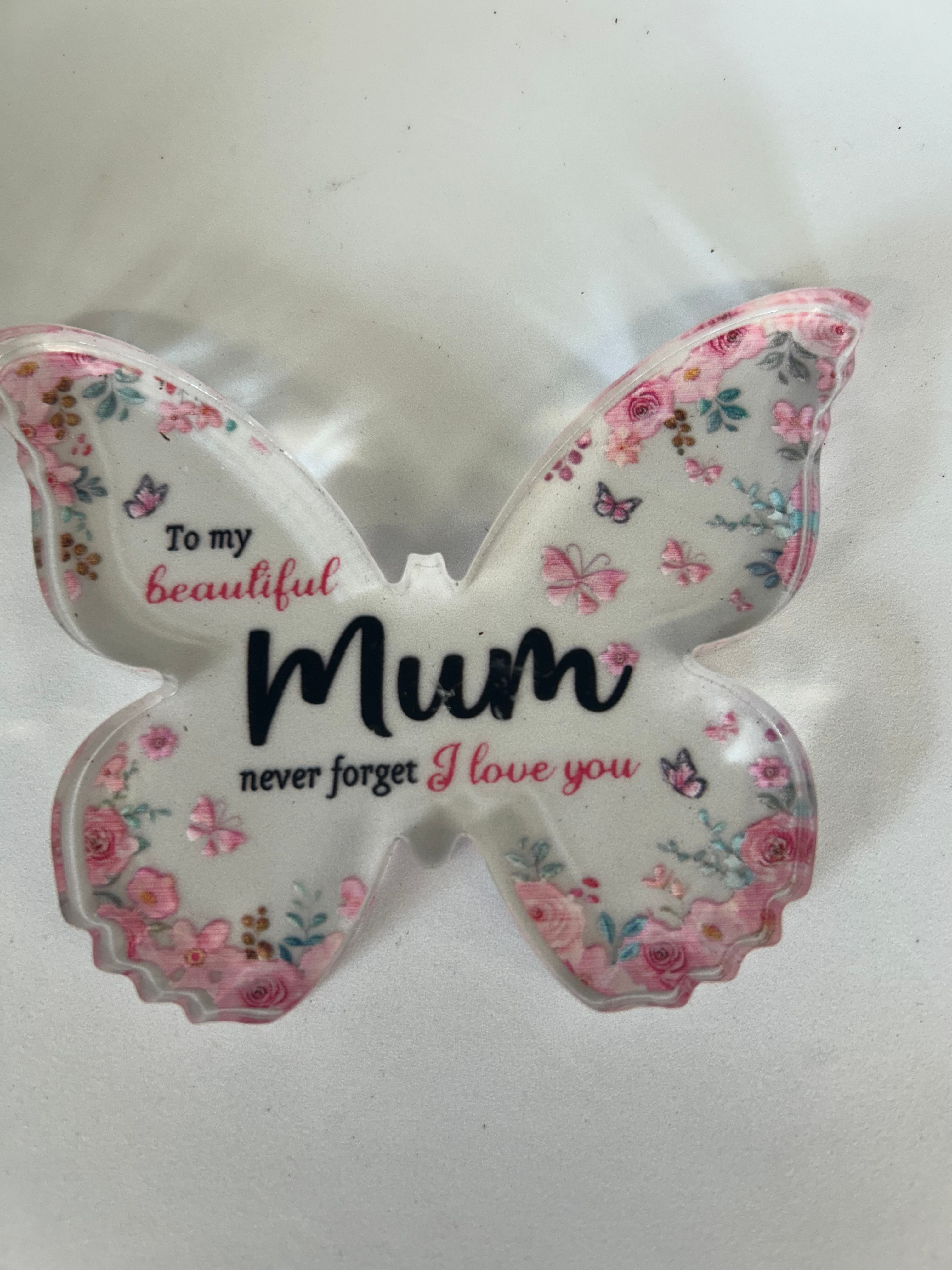Mum acrylic paper weight 