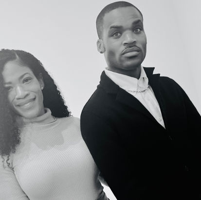 Me with Donovan Johnson of Johnson Lowe Gallery