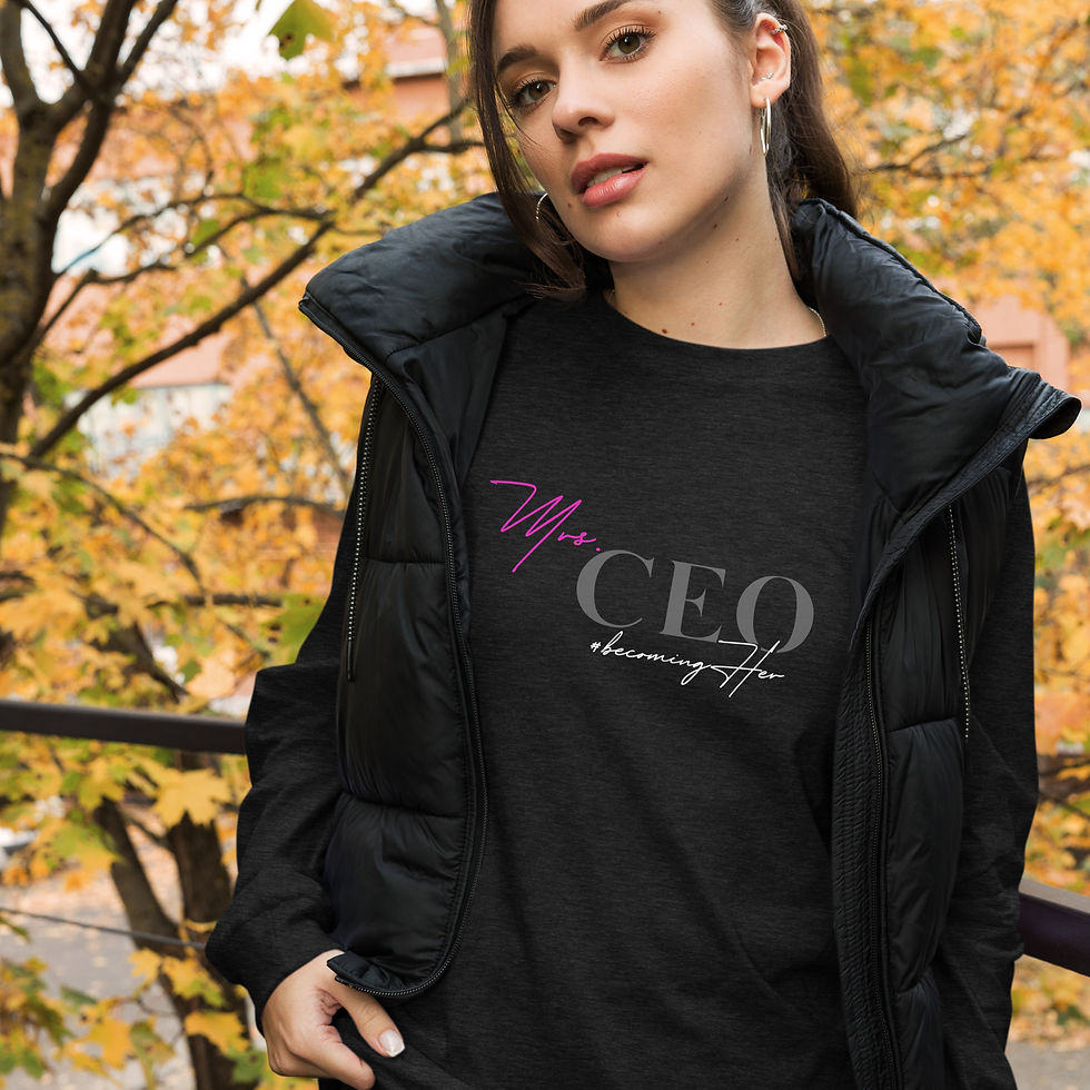 Thumbnail: Mrs.CEO Unisex Long Sleeve Tee