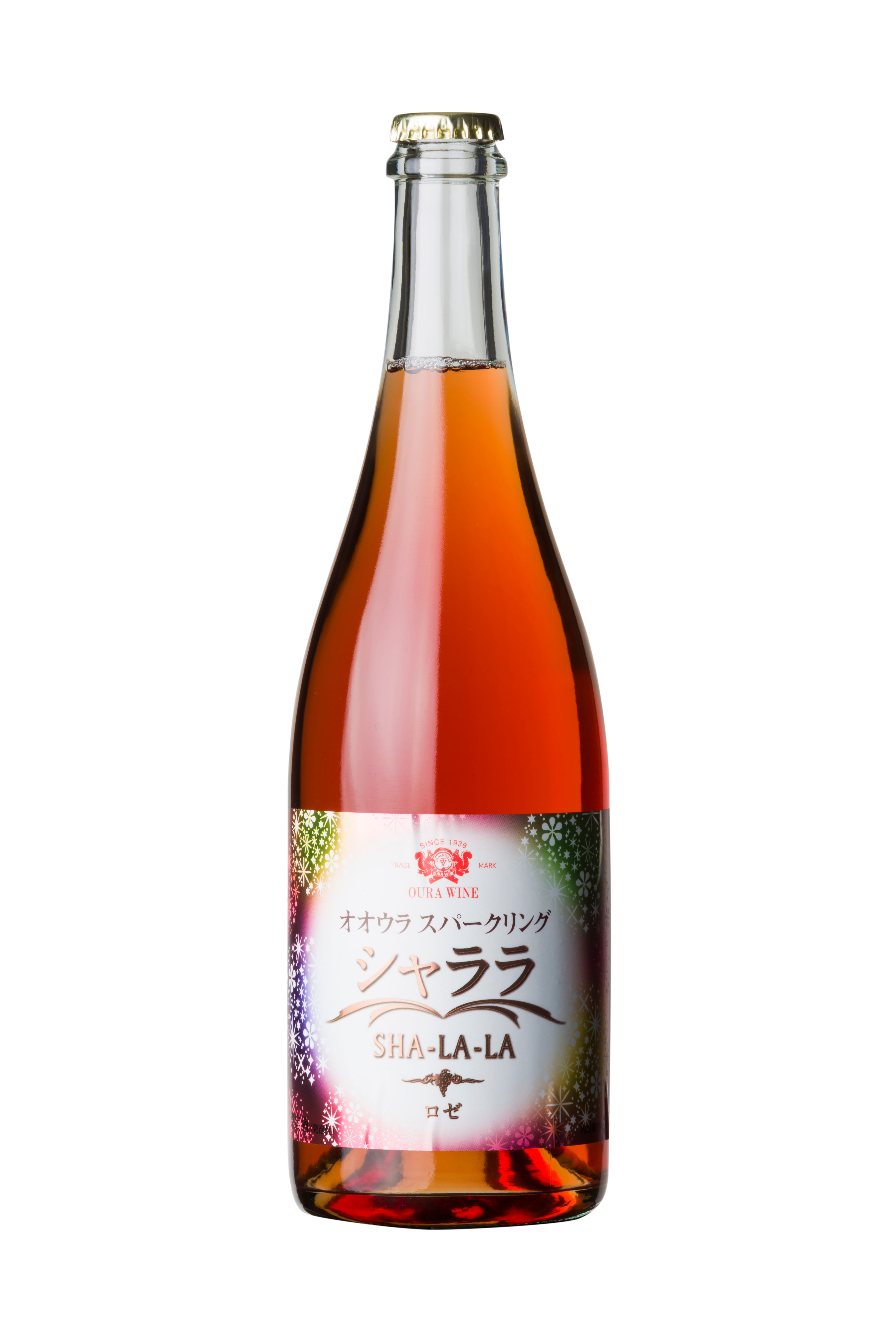 オオウラスパークリング シャララ ロゼ（750ml）【大浦葡萄酒】
