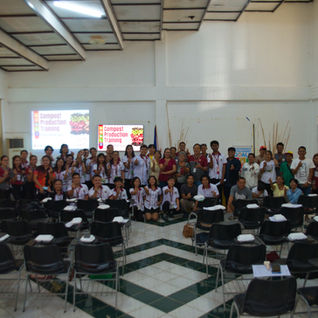 CCNCI Hosts a Compost Production Training at Sorsogon State University - Castilla Campus