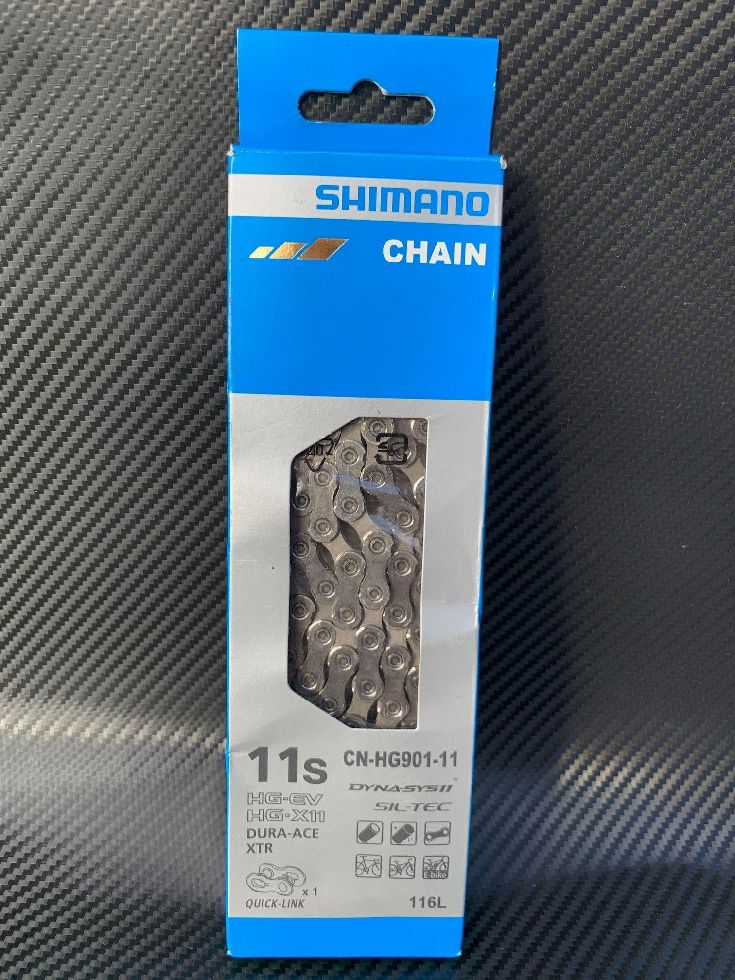 Shimano 11 and Speed  Dura-ace four degreased & Neistone Pow3r Wax treated Chain