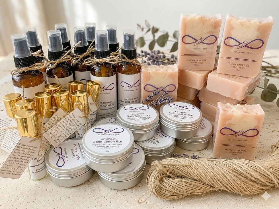 A set of products for wedding souvenirs