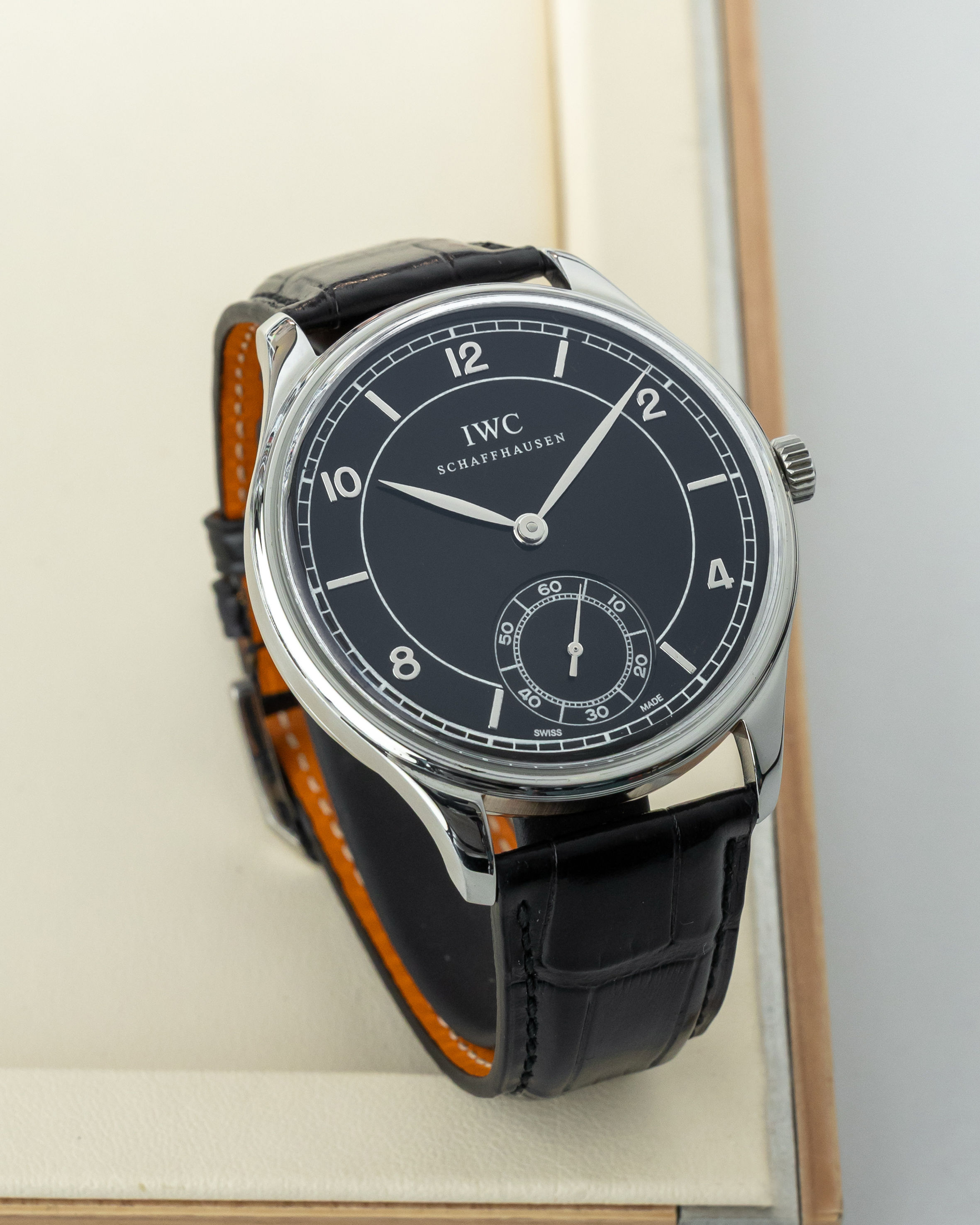 IWC Portuguese Hand-Wound Vintage Edition Reference: IW5445-01