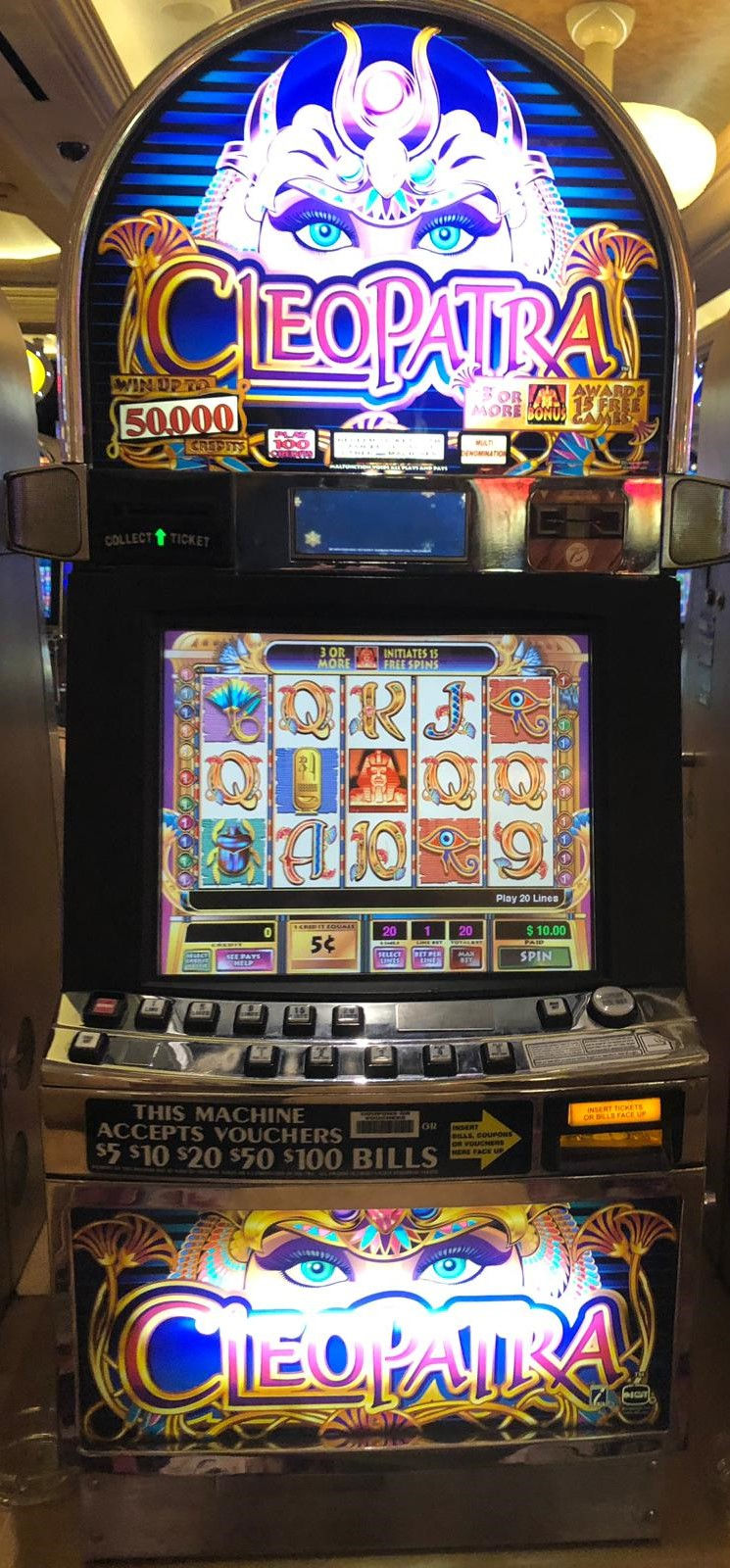 Play Slot Machines For Free Cleopatra