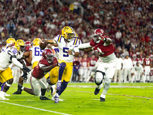 LSU falls to Alabama, 42-28