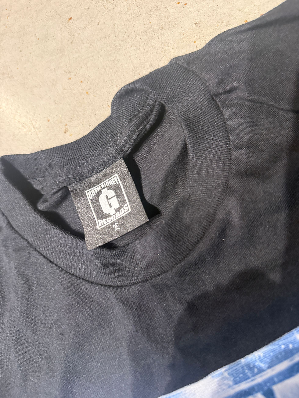 Thumbnail: Goth Money Records Frozen Box Logo tee black L