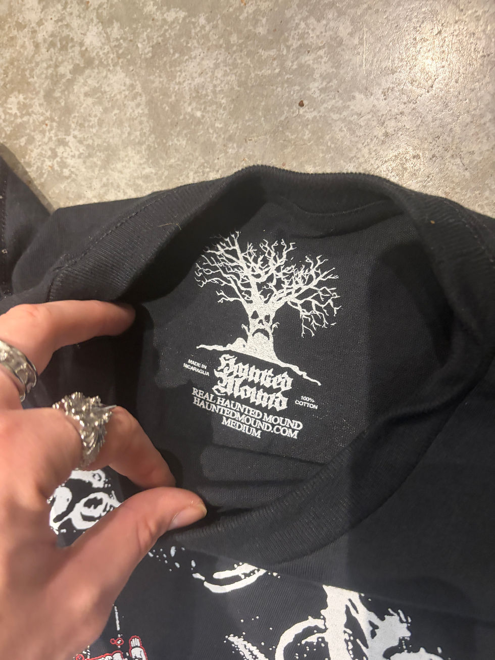 Thumbnail: Haunted Mound I Do Rituals 4 Real tee M