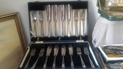 EPNS fish knives and forks