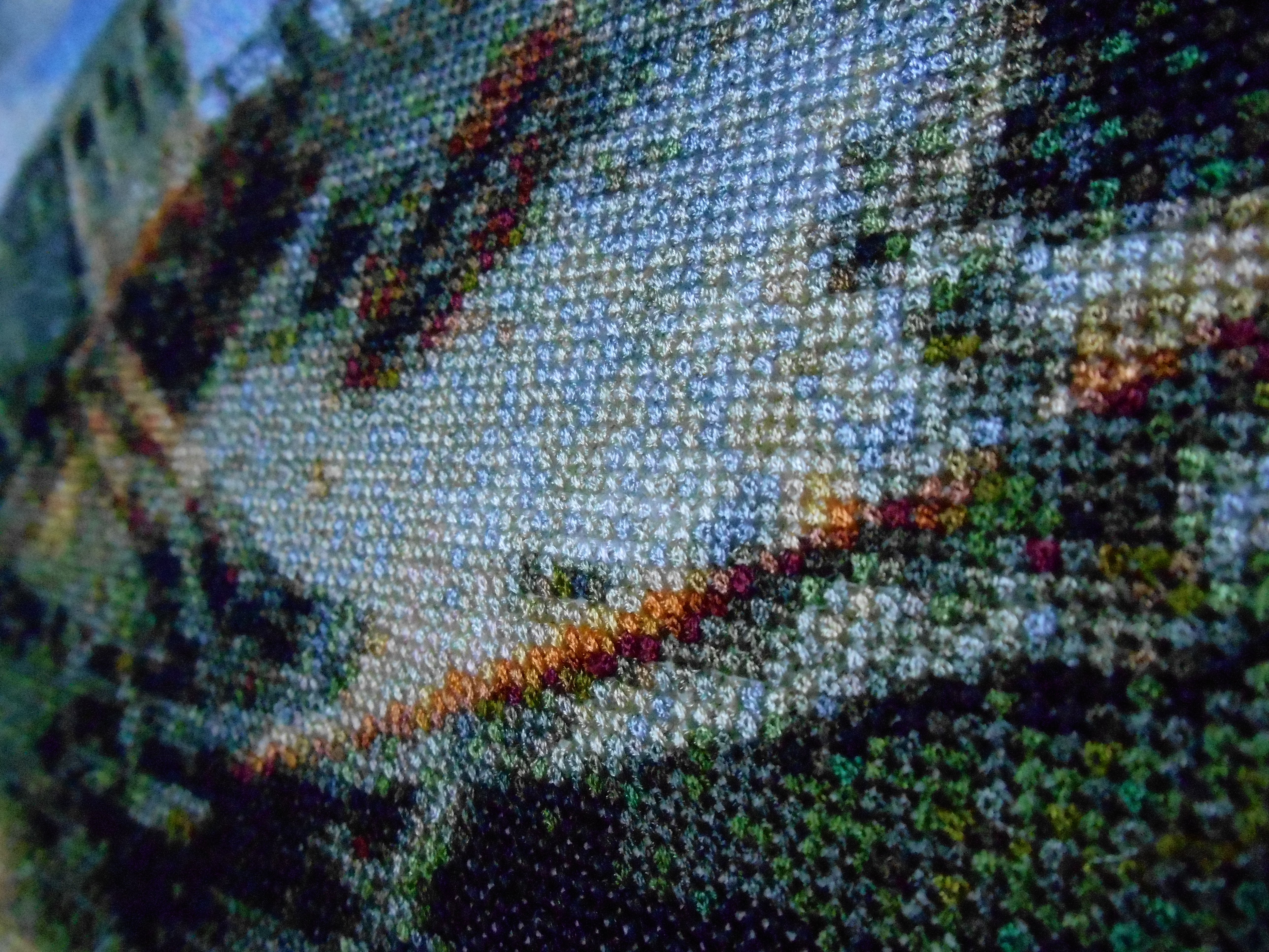 Forgotten boat Embroidery