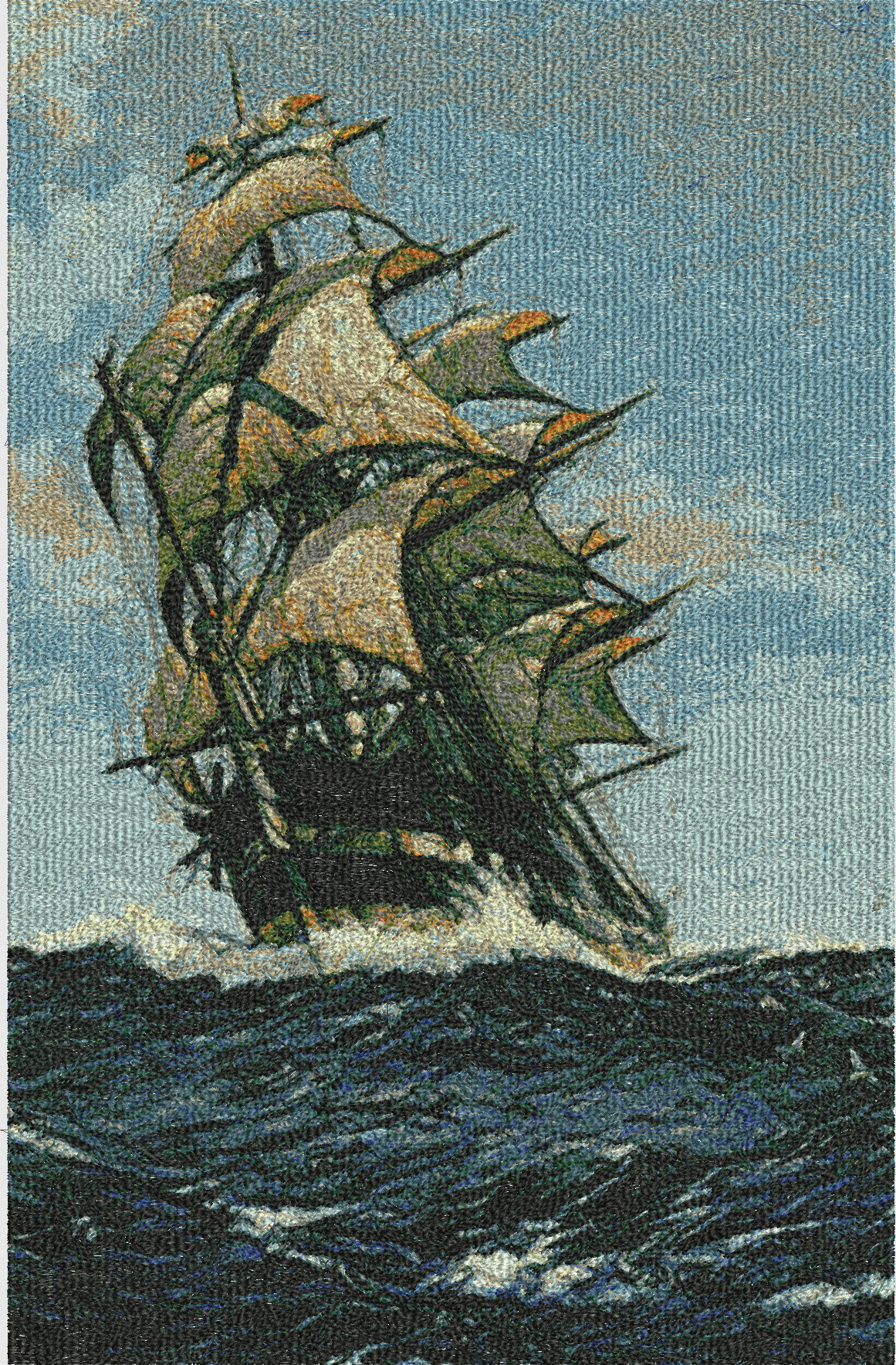 SeaBoat Embroidery