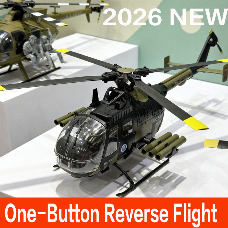 RC ERA 1:25 C180 RC Helicopter BO105 6CH Brushless with Optical Flow Positioning