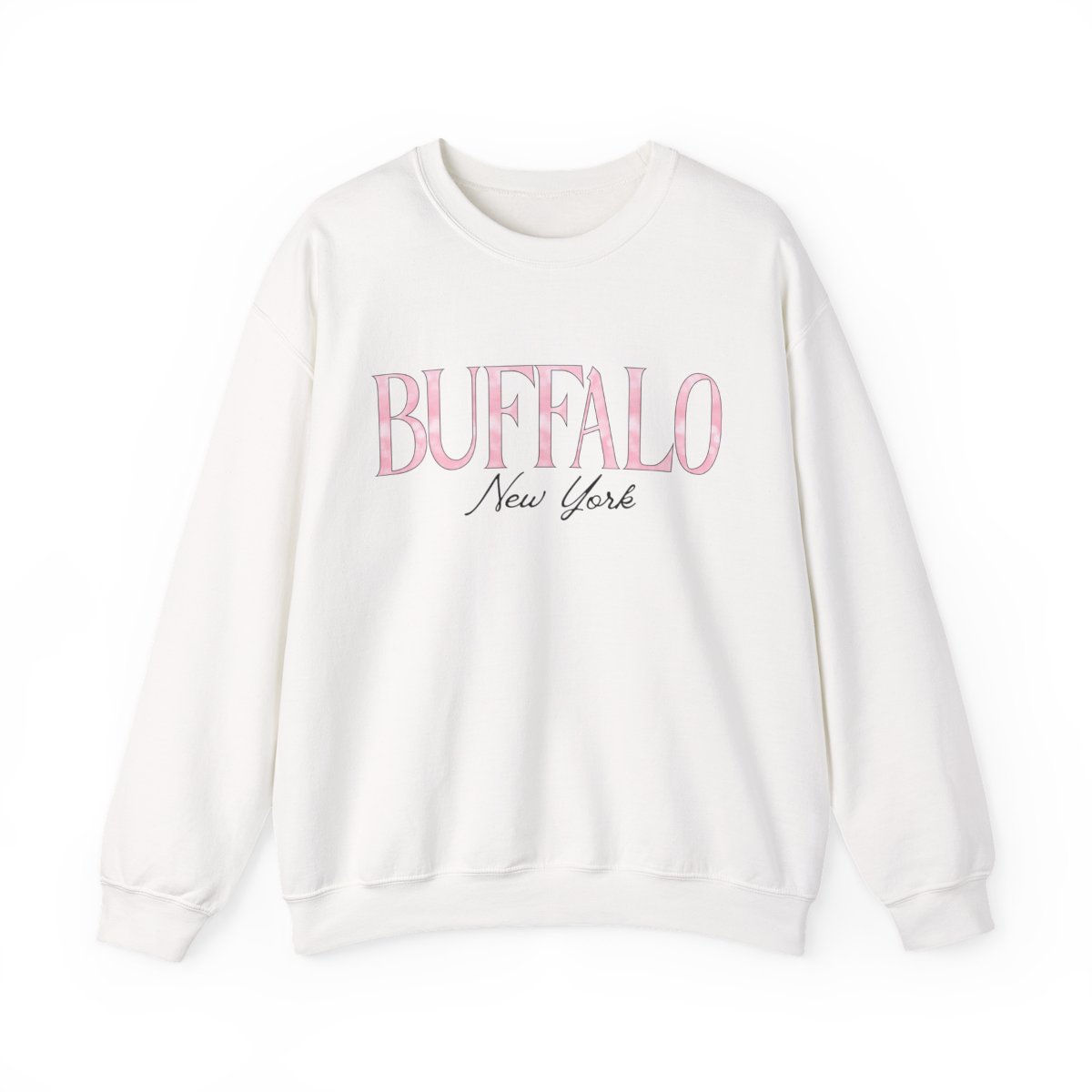 Buffalo, New York Crewneck - Pink