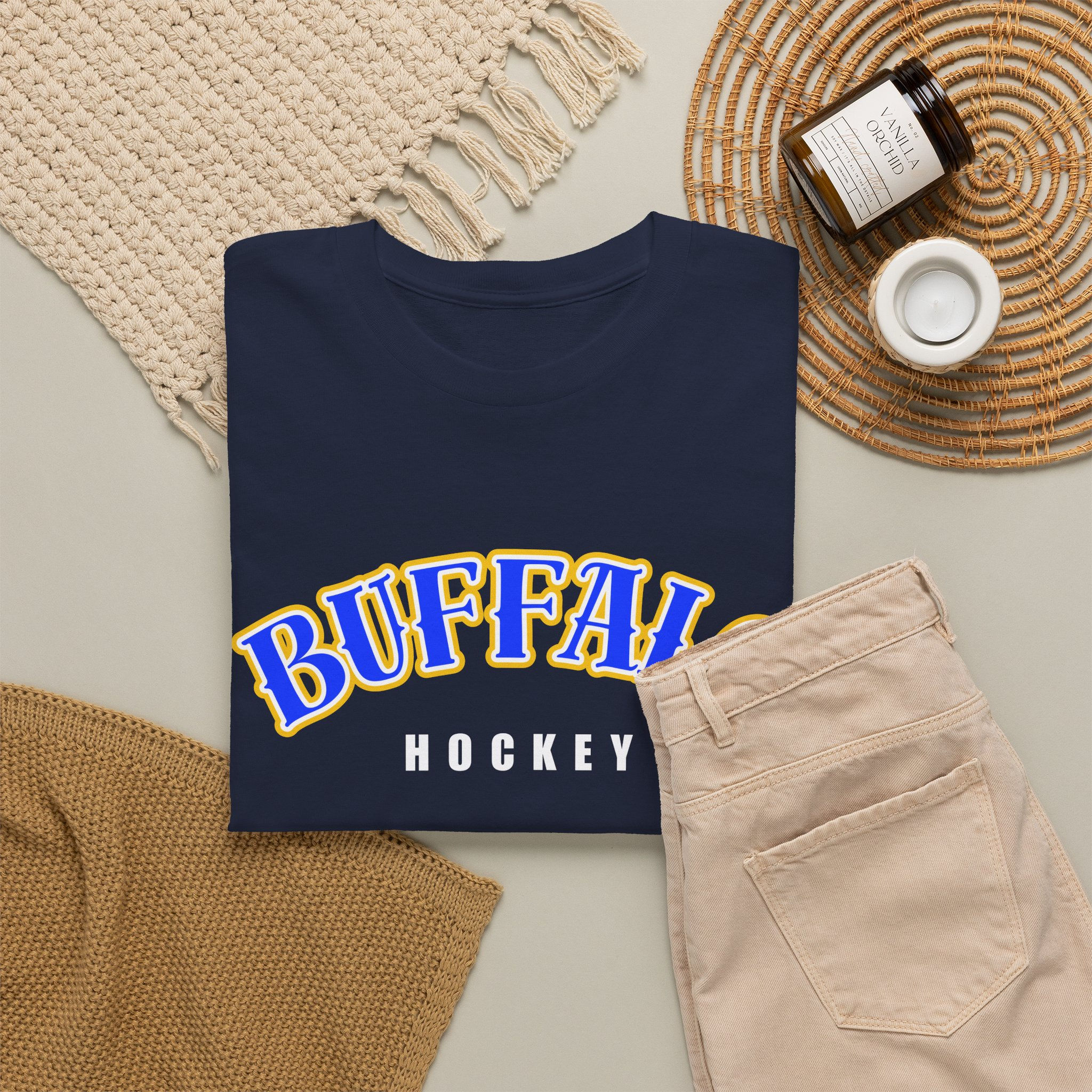 Tattoo Buffalo Hockey Tee