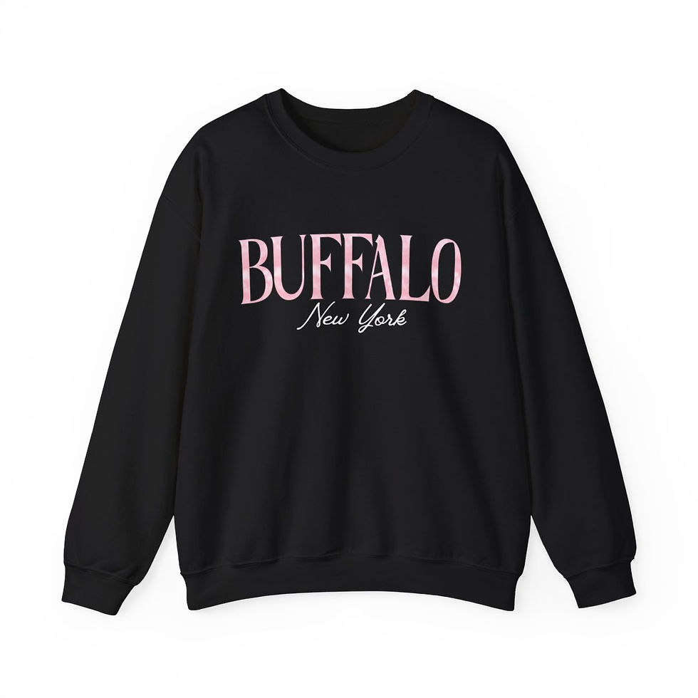 Thumbnail: Buffalo, New York Crewneck - Pink