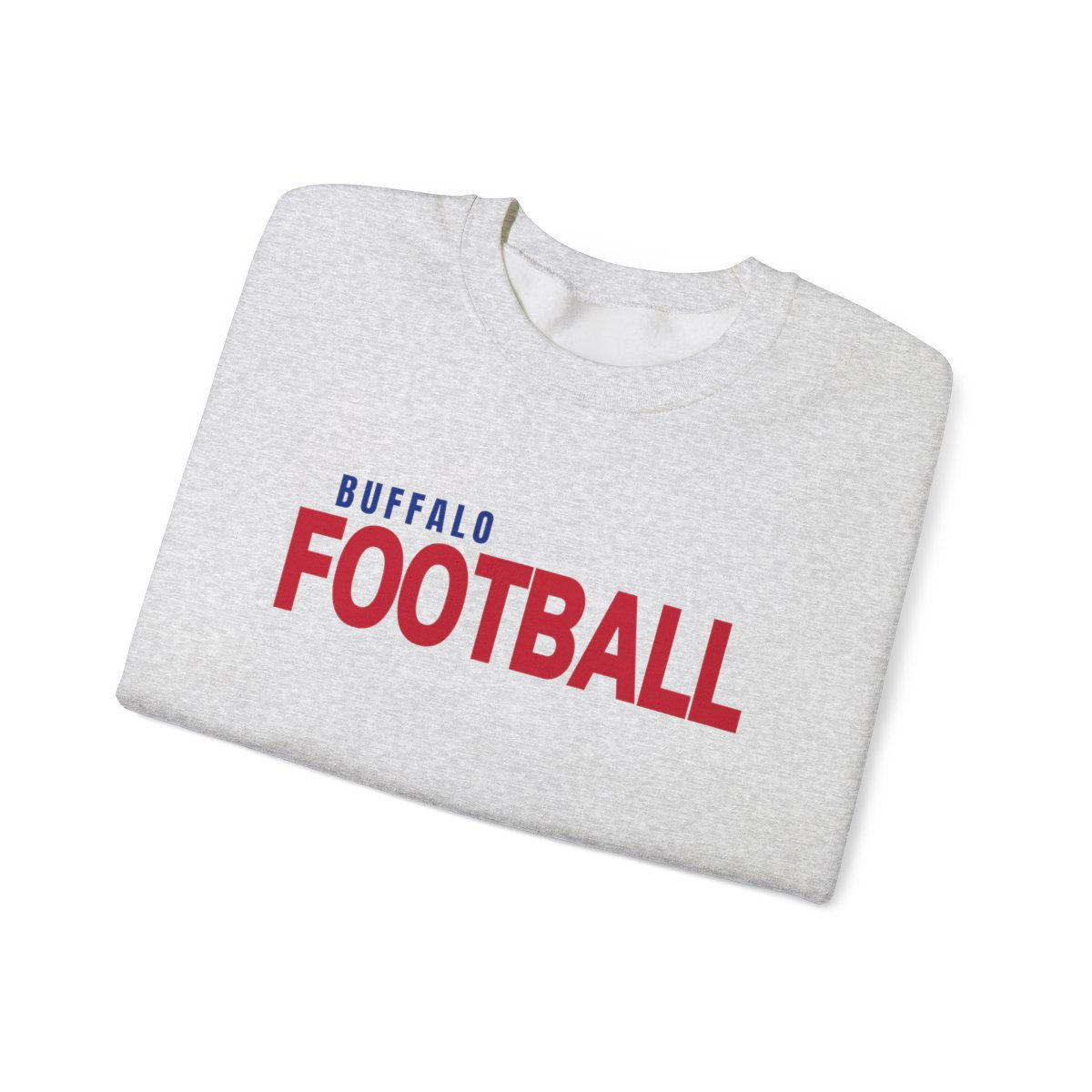 Buffalo Football Block Crewneck