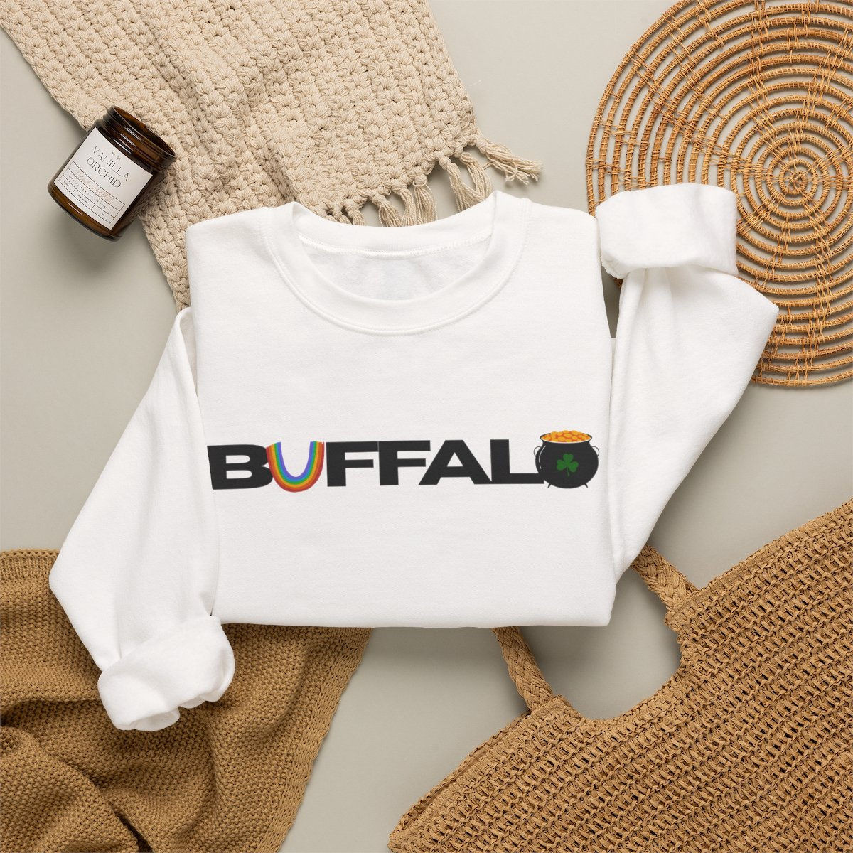 Lucky Buffalo Crewneck