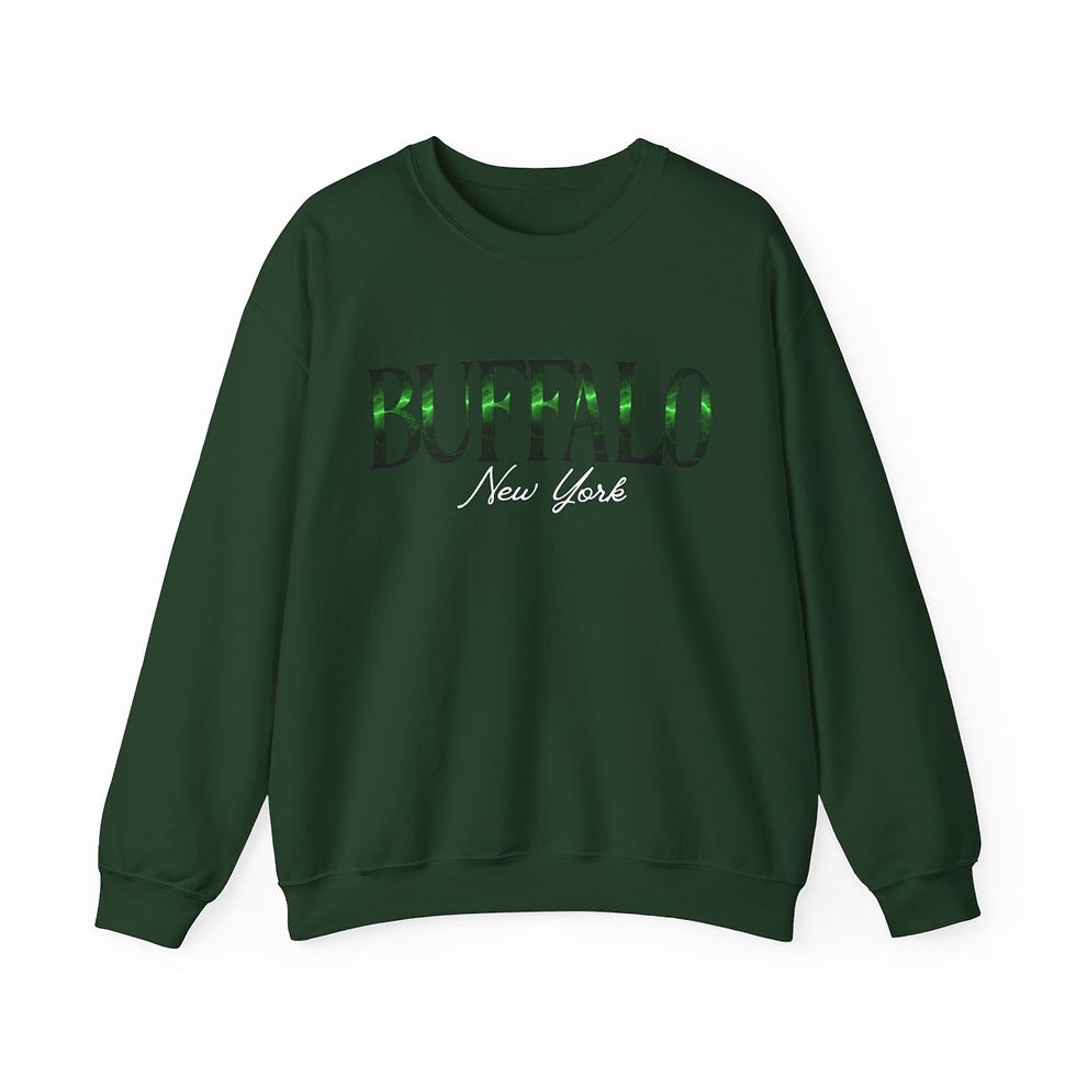 Thumbnail: Buffalo, New York Crewneck - Green