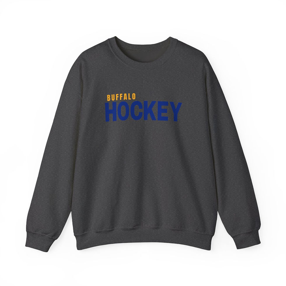 Thumbnail: Buffalo Hockey Block Crewneck