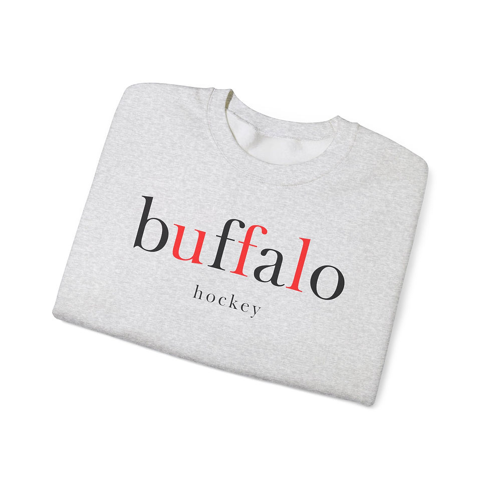 Thumbnail: Retro Buffalo Hockey Crewneck