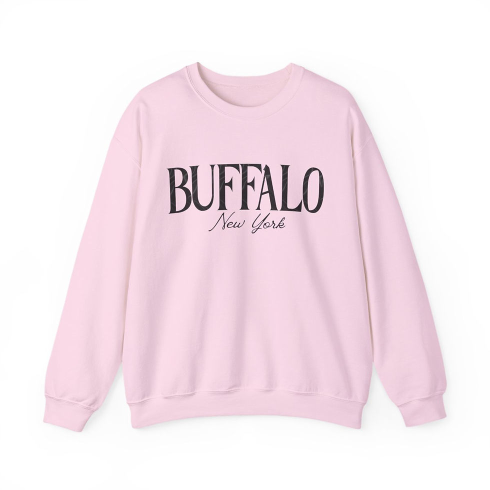 Thumbnail: Buffalo, New York Crewneck - Black