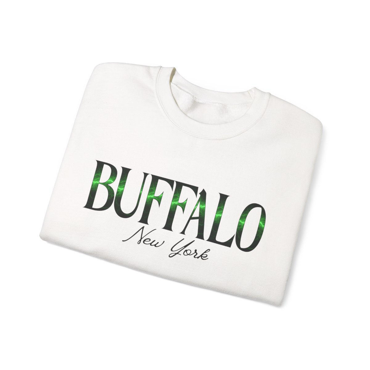 Buffalo, New York Crewneck - Green