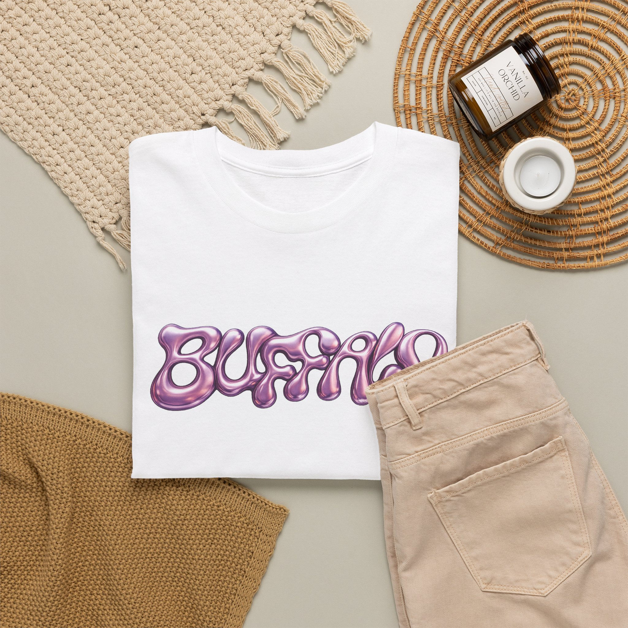 Pink Buffalo Skyline Graphic Tee