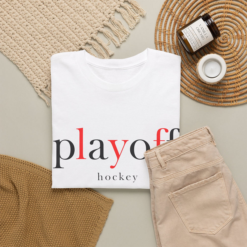 Thumbnail: Retro Playoff Hockey Classic Tee