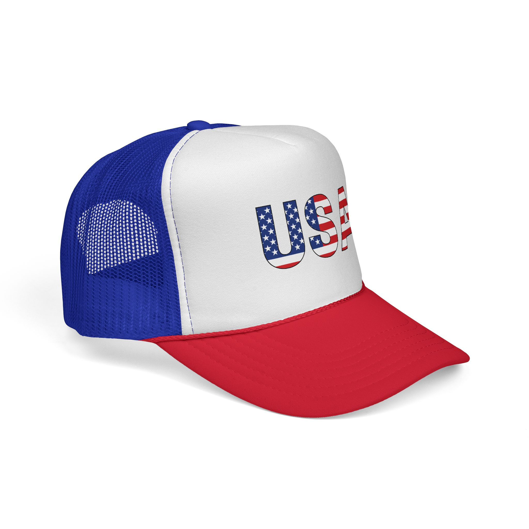 Stars & Stripes USA Trucker Hat
