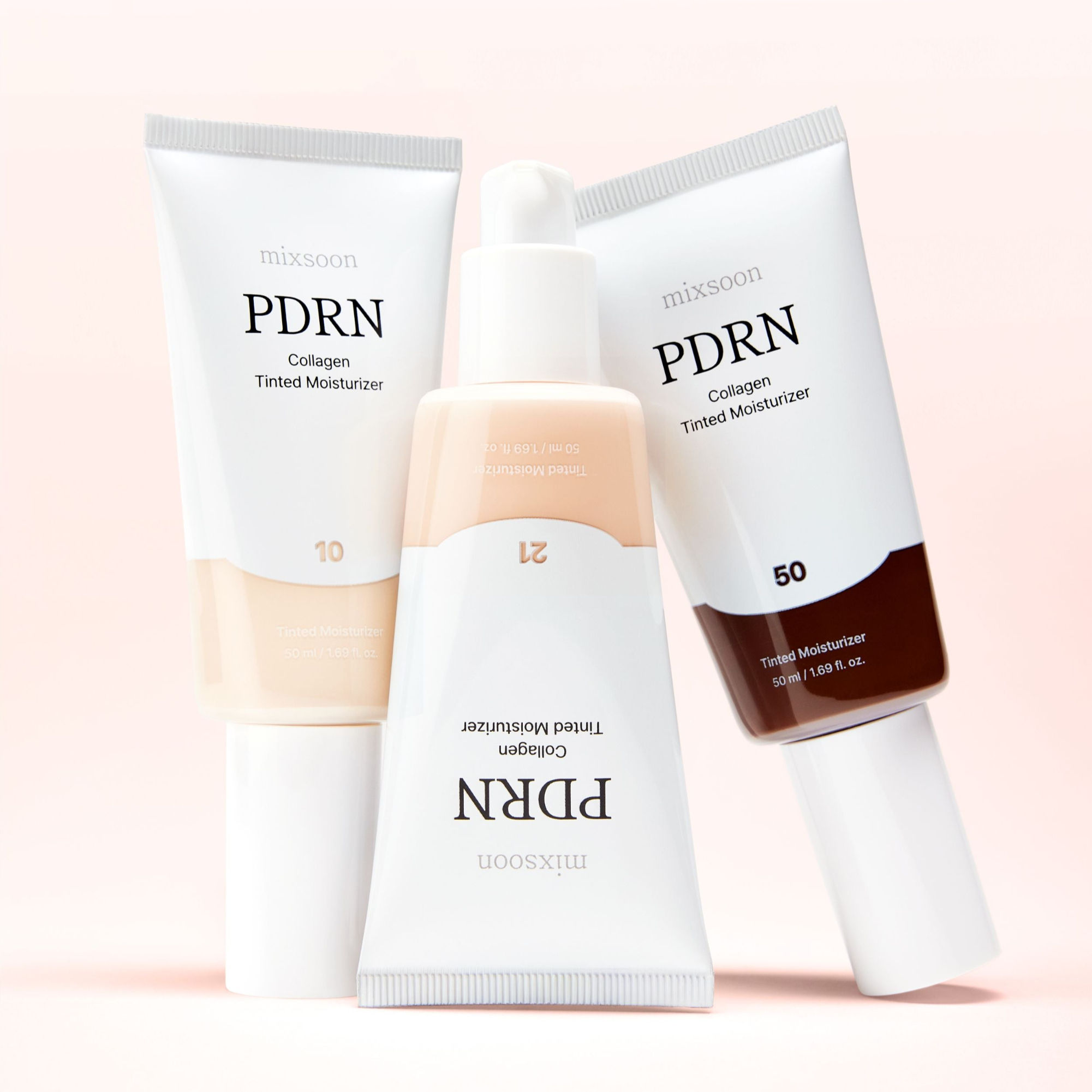 Mixsoon - PDRN Collagen Tinted Moisturizer - varios tonos