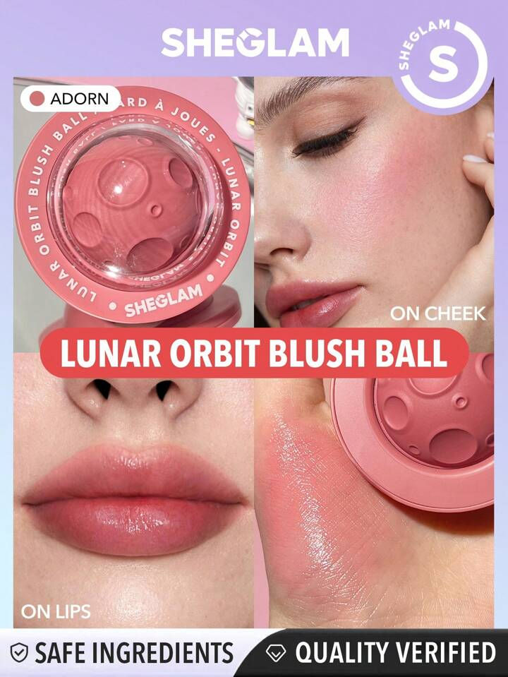 Miniatura: SheGlam Rubor en crema Lunar Orbit - varios tonos