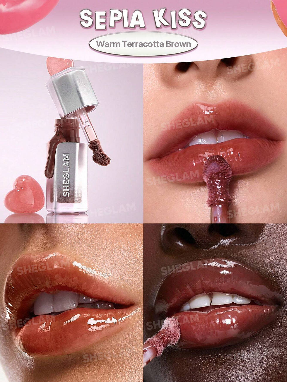 Miniatura: SheGlam - Brillo Labial Glass Lock Air - varios tonos