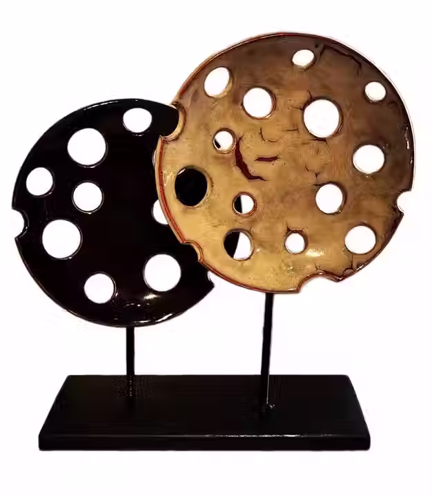 Sculpture céramique eclipse- Yara Amorim YarArt Ceramics