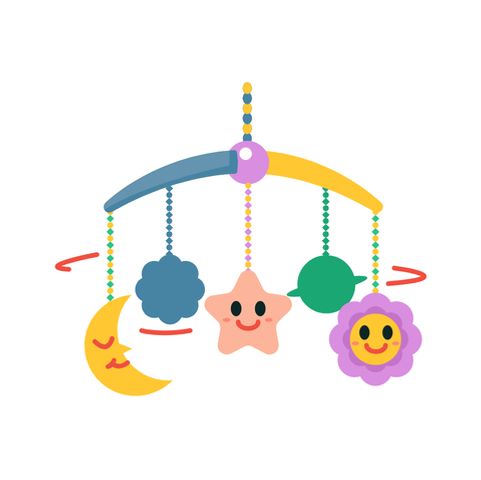 איור של מובייל מנגן שמאפשר למקד מבט