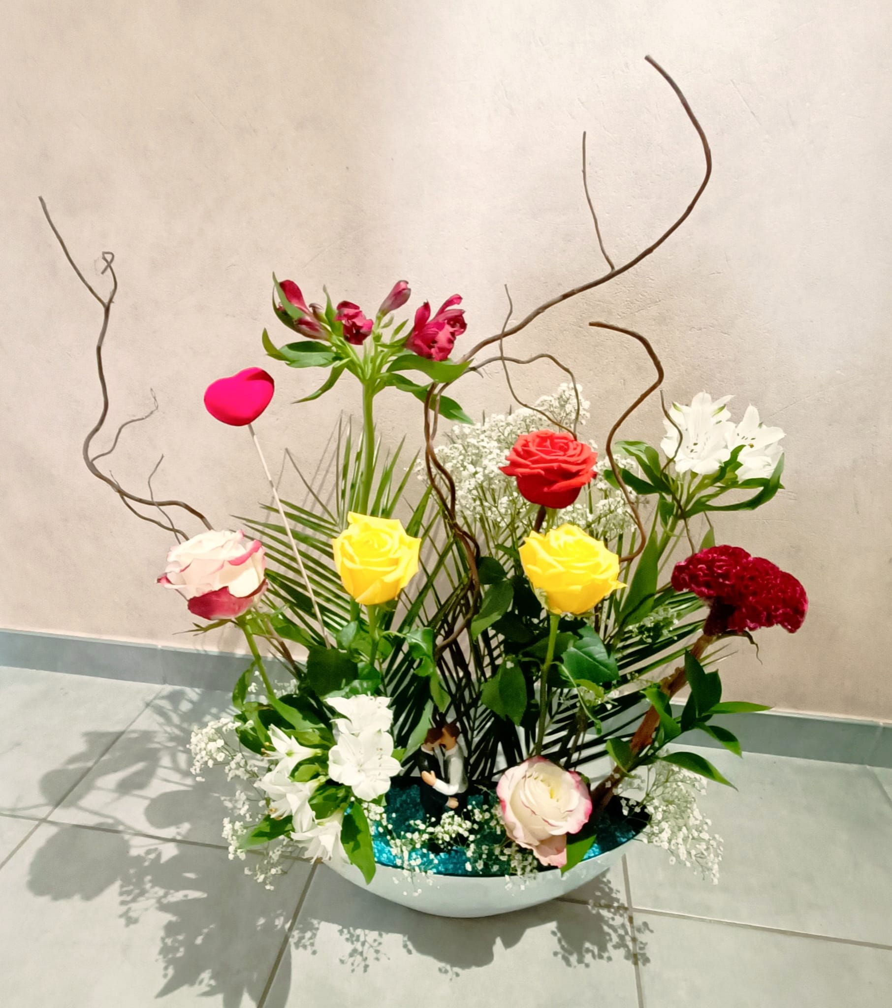 Composition Ikébana de mariage