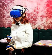 Playing Virtual Reality Games and Experiences on Meta Quest 3 headset