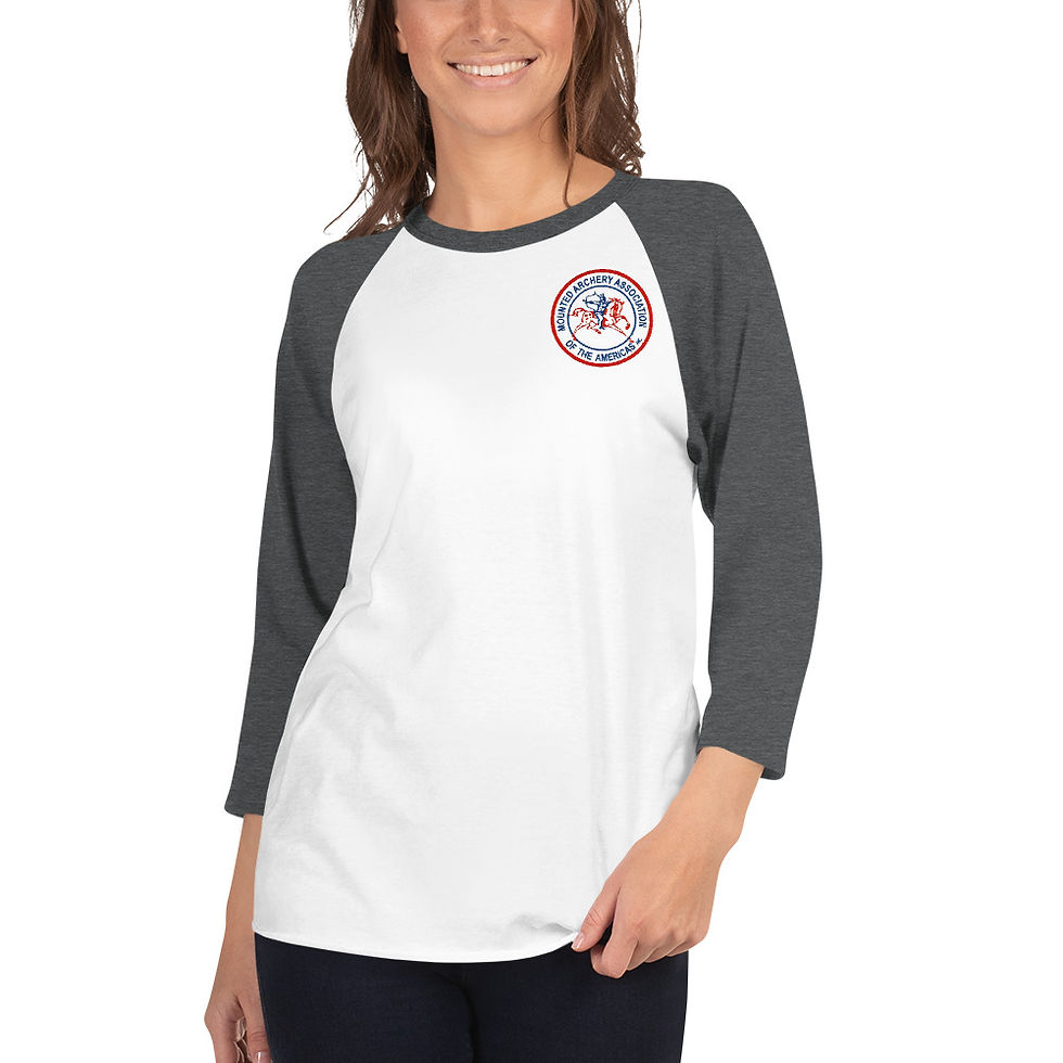 Thumbnail: 3/4 sleeve raglan shirt