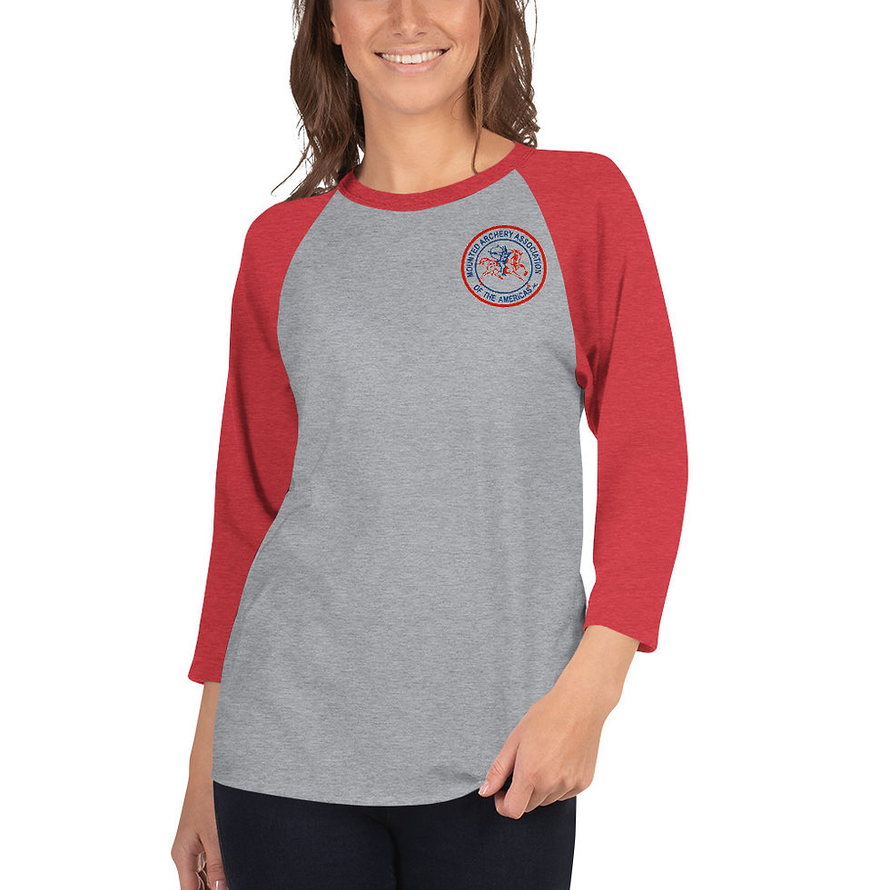 Thumbnail: 3/4 sleeve raglan shirt