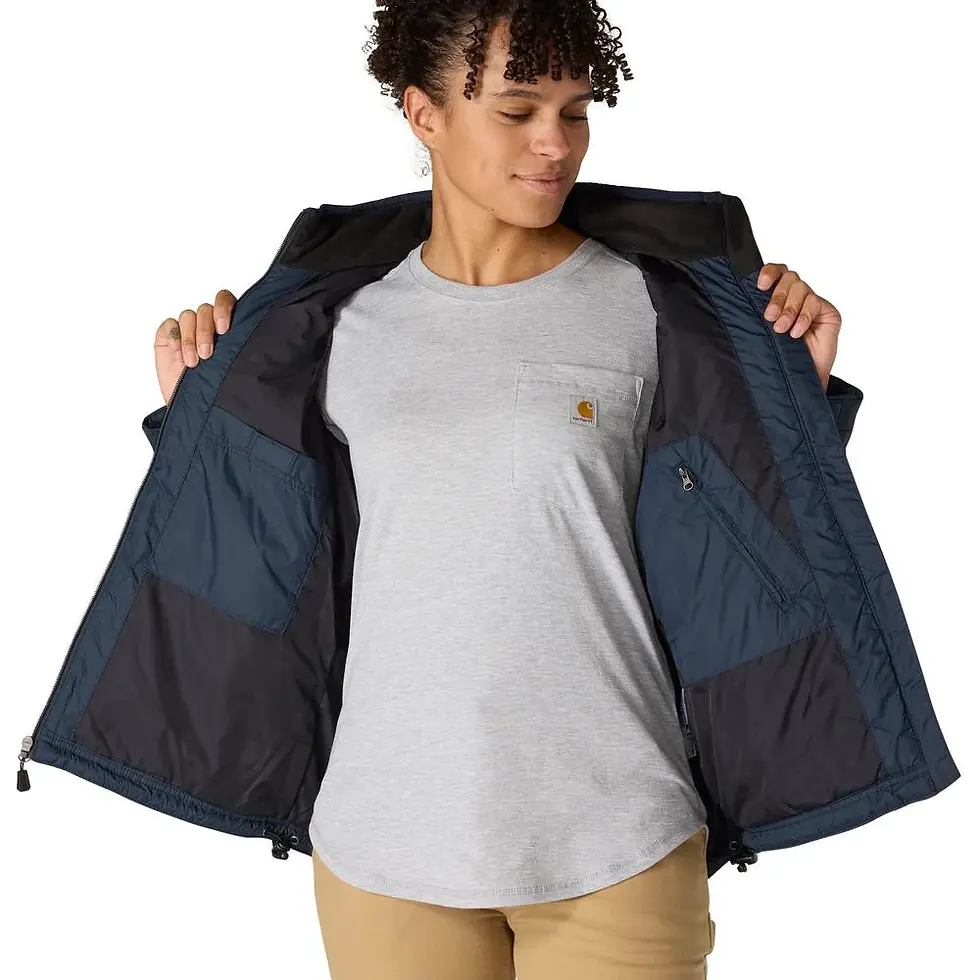Thumbnail: Carhartt Women's Rain Defender® Relaxed Fit Lightweight Insulated Jacket