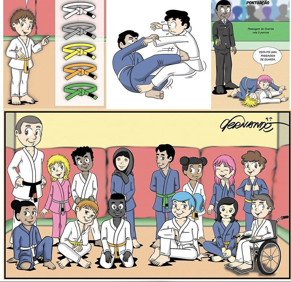 Miniatura: Quadrinhos de Jiu-Jitsu