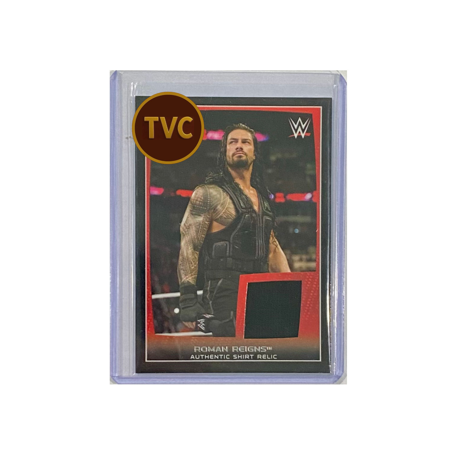 2015 Topps WWE #ASR-RR Roman Reigns Authentic Shirt Relic