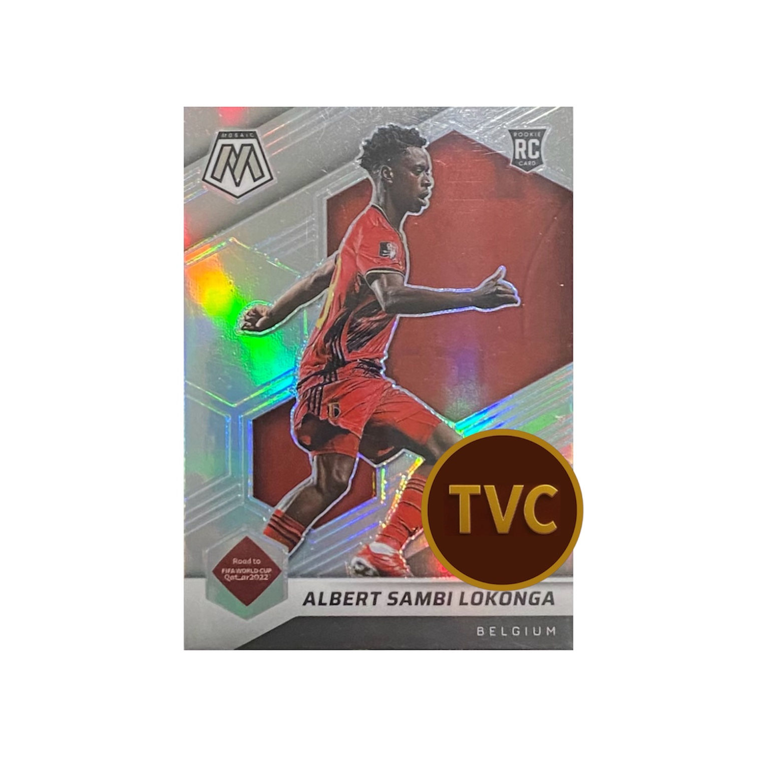 2021-22 Panini Mosaic Road to FIFA World Cup #192 Albert Sambi Lokonga Rookie