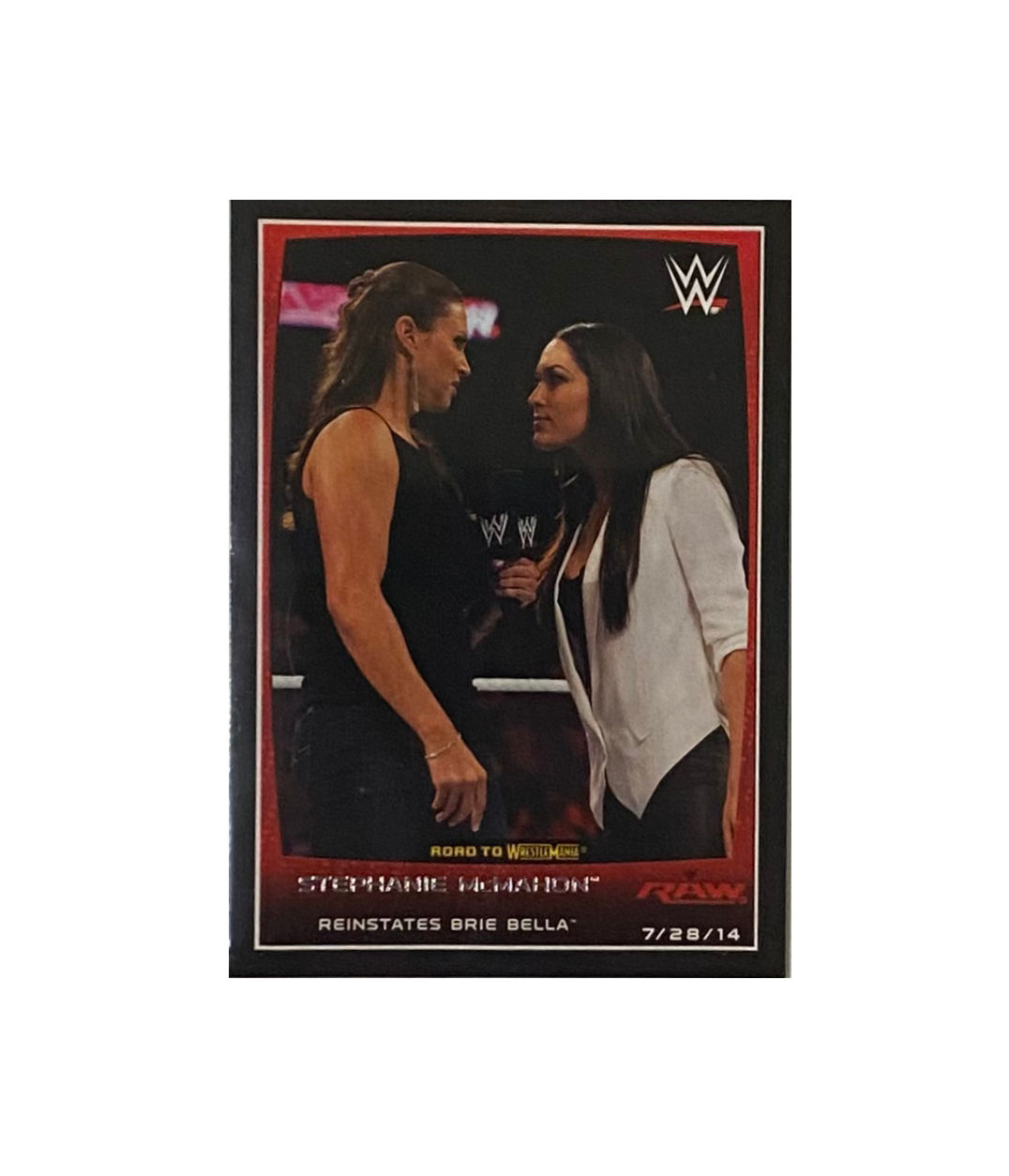 2015 Topps WWE Road to WrestleMania #38 Stephanie McMahon