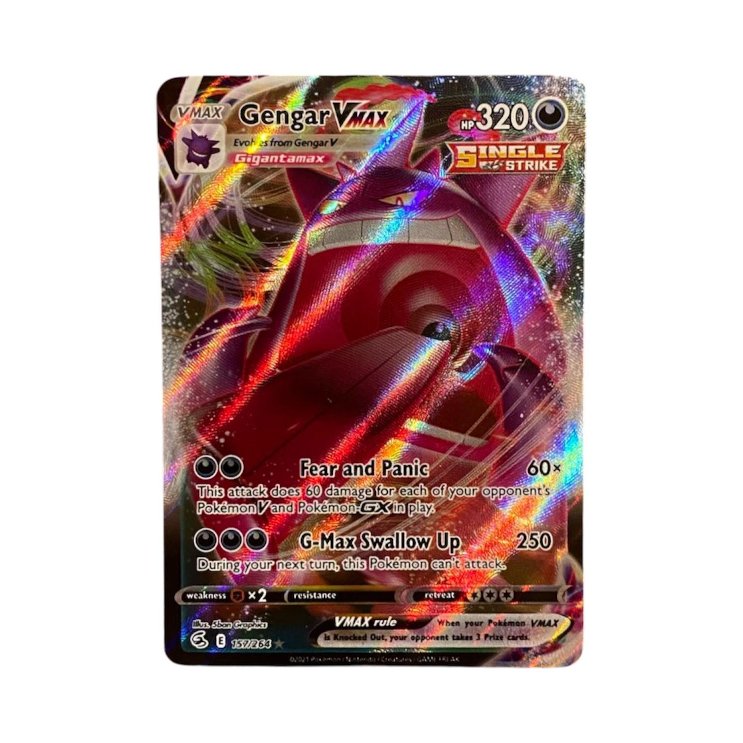 Gengar VMAX 157/264 - Pokémon Single