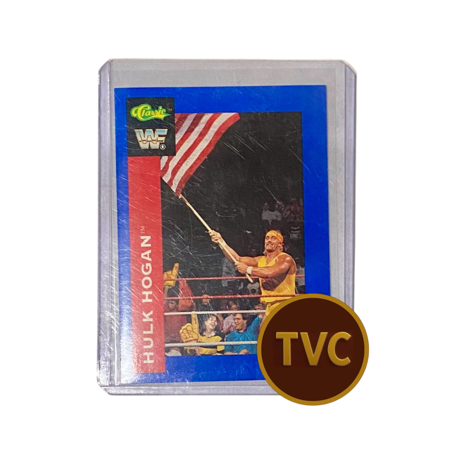Hulk Hogan WWE trading card