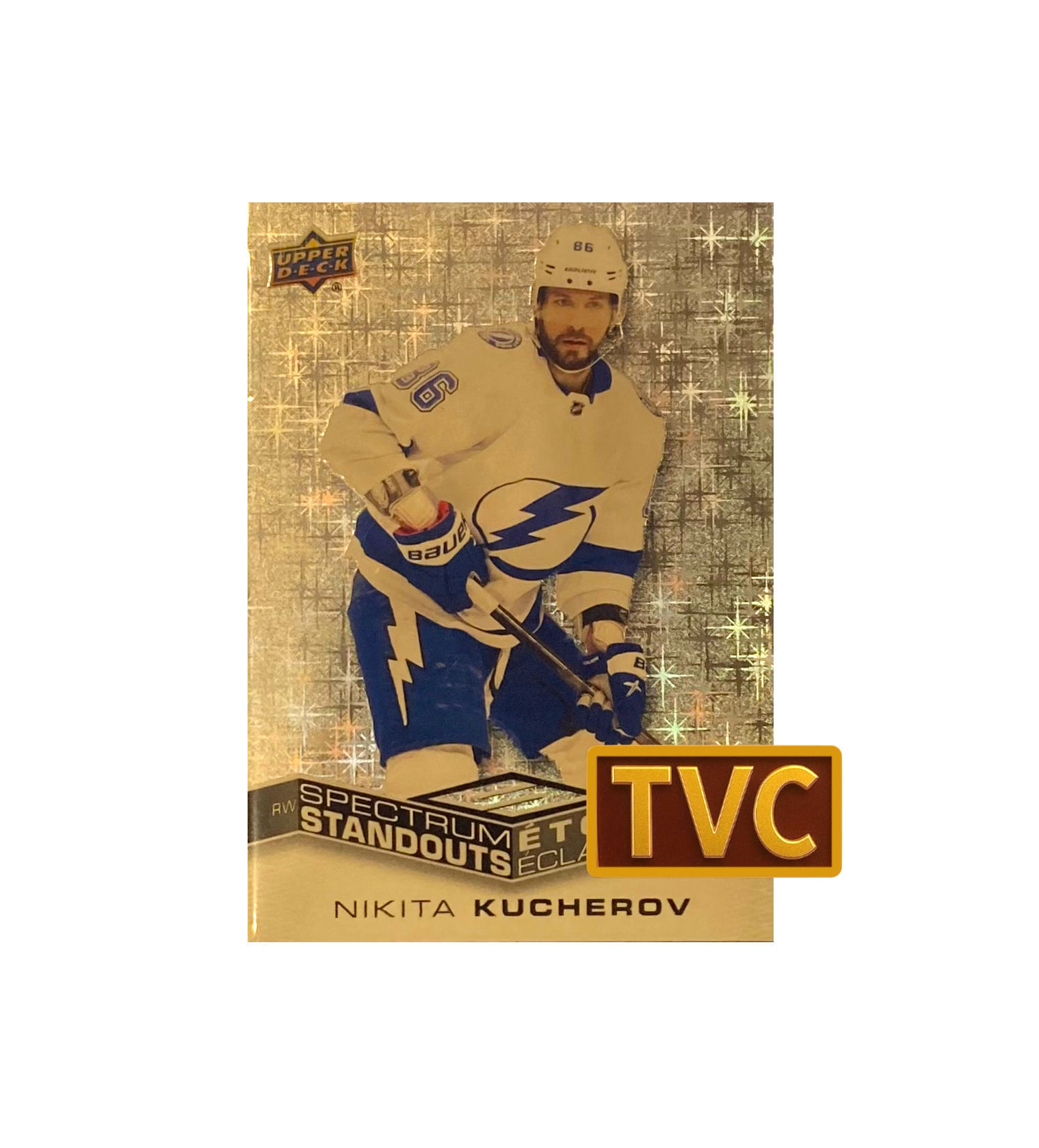 2022-23 Upper Deck Tim Hortons Spectrum Standouts #C-9 Nikita Kucherov Tampa Bay