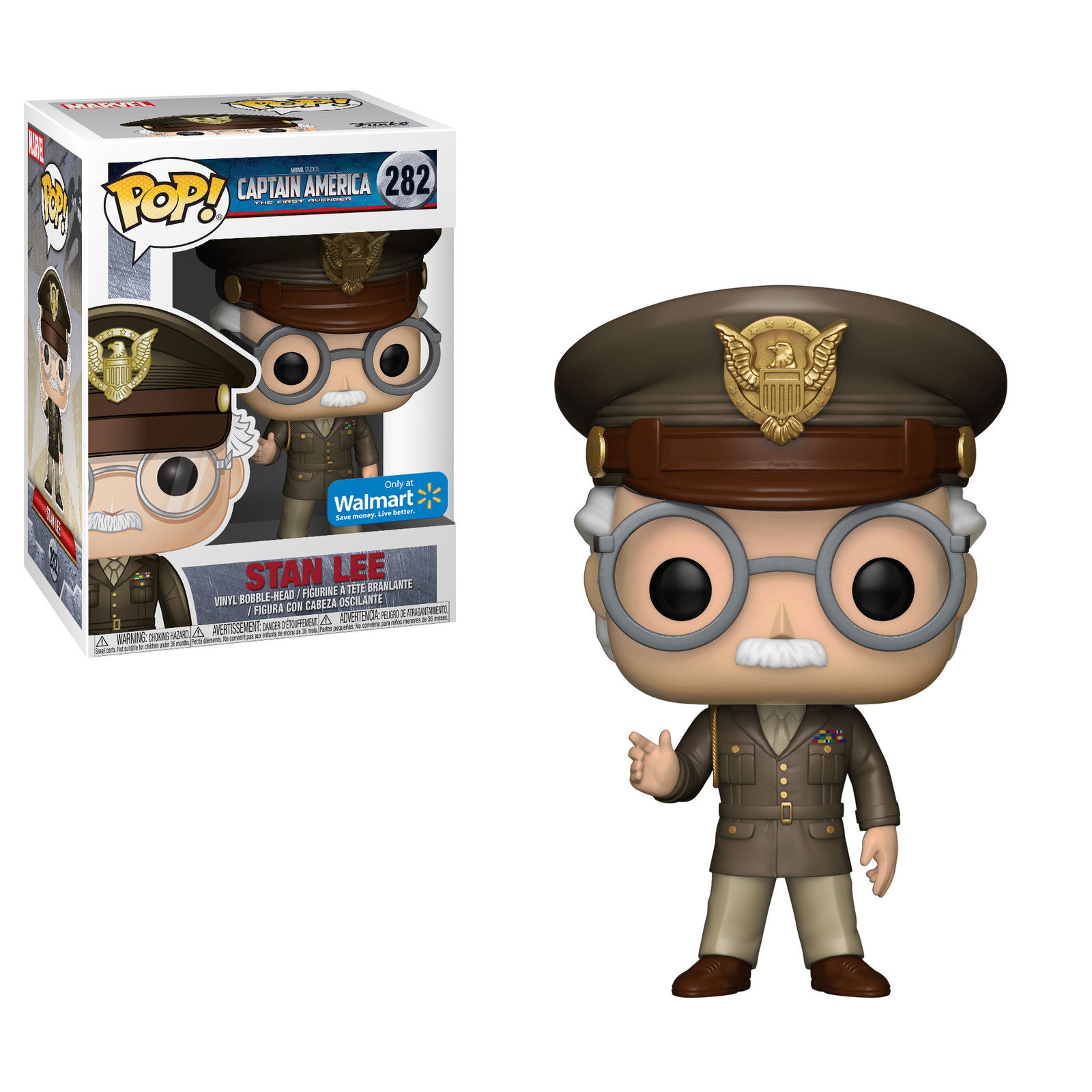 Funko Pop Marvel Captain America The First Avenger Stan Lee 282